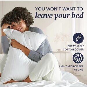 Beckham Hotel Collection Down Alternative Pillow-NWT